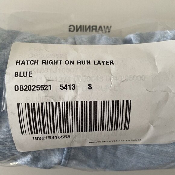 Free People Movement X Hatch Maternity Right On Run Layer Top Blue Bell Small - Picture 7 of 7